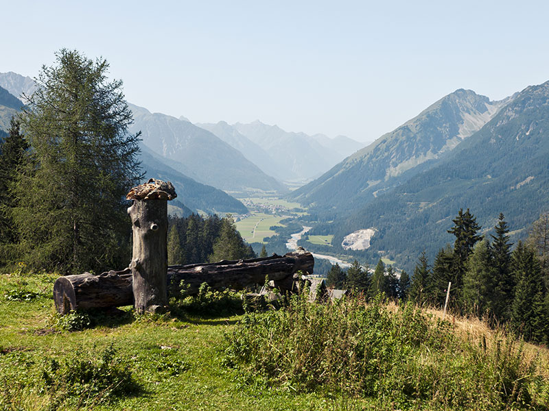 Blick auf das obere Lechtal